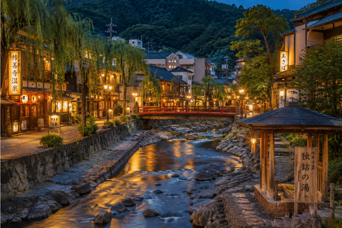 修善寺温泉街