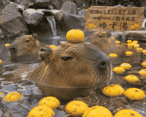 水豚温泉